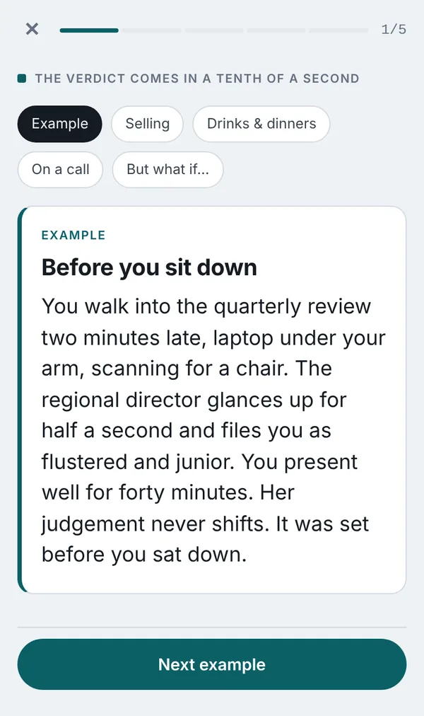 Picture it screen in the Hold the Room app